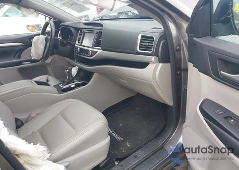 2015 Toyota Highlander Xle из США, поврежденный, VIN 5TDJKRFH9FS115508